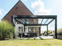 Glasdach für Terrasse Made in Germany